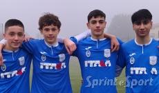 UNDER 15 &Eacute;LITE PONTE MAPELLO &bull; Alessio Bonanomi, Daniele Pasquar&egrave;, Leonardo Sala e Simone Locatelli