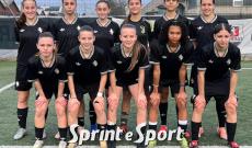 Le bianconere scese in campo nella vittoria nella vittoria per 9-0 con la Sampdoria (Under 15 Interregionale)