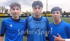 Rappresentativa Piemonte VdA Under 16 &bull; Alessio D'Attoli, Emanuele Peuto e Roberto Tucci