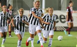 Juventus Women-Pomigliano: lo scorpione di Rosucci e la doppietta di Caruso danno i primi tre punti a Montemurro
