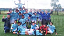 Vittoria del campionato e promozione Regionale all'ultima giornata