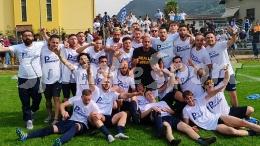 Pegorin pi&ugrave; alto del cielo: la Promozione si tinge di biancoazzurro