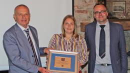 A Bra serata di premiazioni per gli arbitri Riccardo Molino e Matilde Bosco