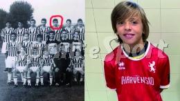 Trent'anni dopo il papà-bomber, il figlio-difensore vestirà la maglia della Juventus