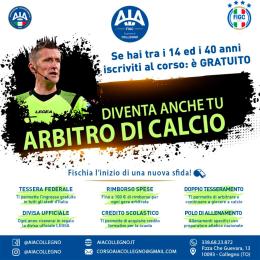 Vuoi accedere gratuitamente a tutti gli stadi d'Italia? Scrivi alla Sezione Aia di Collegno