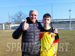 Esposito segna all'ultimo minuto e il Caselle conquista la vetta