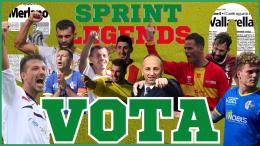 SECONDO TURNO AL VIA! VOTA la tua leggenda preferita. Ecco la prima lista di nomi in gara per l'accesso agli Ottavi di finale