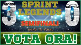 Sprint 30 Legends, in campo le semifinali! Vota la tua leggenda preferita: la finalissima la decidi tu!