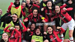 4 gol in 20' e un finale di fuoco, le rossonere fanno il diavolo a quattro