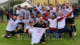 Missione compiuta: ad un solo anno dalla fusione, la corazzata della vallata vince il campionato e torna in Promozione