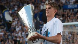 Un francobollo per l'Atalanta celebrando un'impresa leggendaria