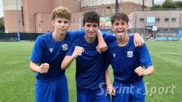 Il mediano goleador, la doppietta della mezzala e due rossi: il tris biancazzurro è da cardiopalma