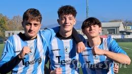 Il Manara è solido e spettacolare: un gol per tempo all'Enotria e vetta della classifica conquistata