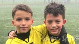 I gemelli del gol decidono lo scontro diretto con una tripletta a testa