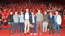 Schiaffino, un Natale da cinema: condivisione e squadra le parole chiave di una serata magica