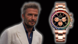 David Beckham e il suo Rolex da sogno: quando il lusso ispira, ma il tempo è per tutti