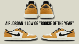 Le nuove sneakers Air Jordan 1 Low OG “Rookie of the Year” stanno arrivando: un tributo al mito di Michael Jordan