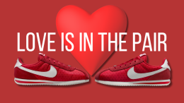 Febbraio 2025: Nike mette l'amore ai piedi degli innamorati