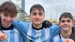 Bastano solo 8' ai biancazzurri: i classe 2009 trionfano e alimentano la lotta per il primo posto!