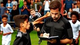 Tredicenne tira pugno all'arbitro, sospeso big match di calcio giovanile