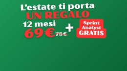 Prezzi in aumento ovunque, con noi trovi solo un regalo: 12 mesi a 69€!