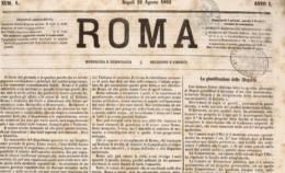 «Roma», il quotidiano che ha fatto la storia di Napoli e del Sud