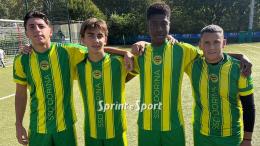 Tre doppiette a testa per il tridente, l'attacco atomico li fa volare a sorpresa in vetta