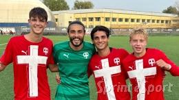 Un Club staordinario! Fa due gol, para un rigore e sogna con il classe 2008