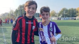 Basiglio apre e Riccetti risponde: rossoneri e violette si dividono la posta con un gol per parte