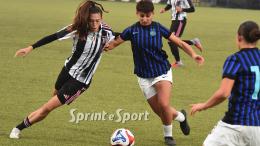 Vinceva 2-0 la Juve al 16', Lucrezia Corti fa doppietta e l'Inter strappa un punto d'oro