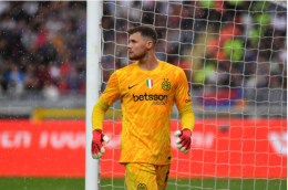 Dopo l'incidente mortale Martinez rientra a difendere la porta dell'Inter negli ottavi di finale di Coppa Italia