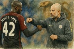 Yaya Touré su Guardiola: “Quando lo guardo non vedo un uomo, vedo un serpente”