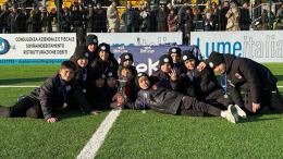Il gelo non li ha fermati: piccola grande vittoria per i "baby bulldogs" classe 2015