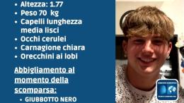 L'appello dal Caselle, scomparso il giovane tesserato Mattia di 15 anni 