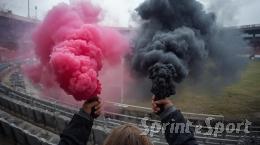 Tribune e fumogeni: il regolamento della LND, la responsabilit&agrave; e le sanzioni economiche