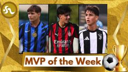 MVP della settimana, vota il miglior giocatore della Primavera, Under 18 e Under 17 A-B