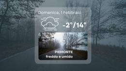 Meteo Piemonte, 1 febbraio 2026: freddo educato e nebbia mattutina, giornata da gestire con calma
