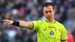 Lo "stile" di Daniele Doveri, il prossimo arbitro del derby della Madonnina