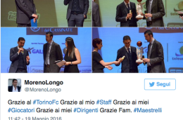 Per Moreno Longo il secondo Premio Maestrelli della sua carriera da record!