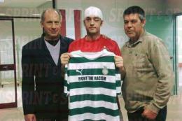 Gianluca Cigna dimesso dall'ospedale Giovanni Bosco! Con una maglia speciale...