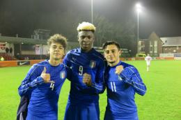 Italia Under 17: Kean e Merola show contro la Bielorussia