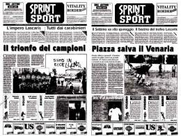 Come eravamo&hellip;1997: Omaggio al Lascaris, il Pagellone di Zullo&hellip;