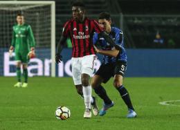 Zampata di Barrow, inzuccata di Tsadjout: Milan-Atalanta 1-1