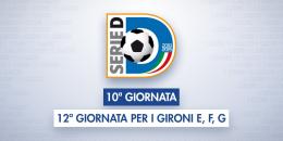 Serie D in campo per la decima giornata, e giovedì mattina inserto online su sprintesport.it