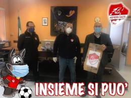 Il Rosta Calcio dona 250 mascherine al comune di Buttigliera Alta