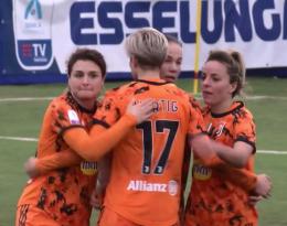 Empoli - Juventus Coppa Italia Femminile: Glionna giganteggia, poi entra Cernoia ed è 4-5
