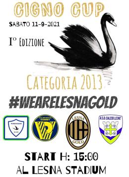 Al Lesna Gold una giornata col sorriso: è la prima edizione dalla Cigno Cup