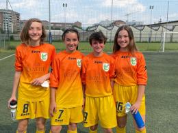 Accademia Torino-Cit Turin Under 12 Femminile: le granata del capitano Sofia Soma combattono, ma la spunta la squadra di Sanseverino