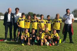 Cumiana Real, tutta la soddisfazione dell'istruttore Roberto Iemma dopo il secondo posto in campionato dei suoi Pulcini 2011