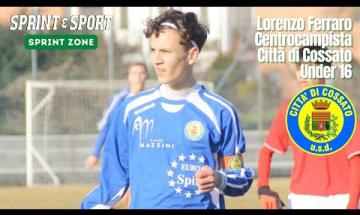 Lorenzo Ferraro, capitano del Città di Cossato Under 16